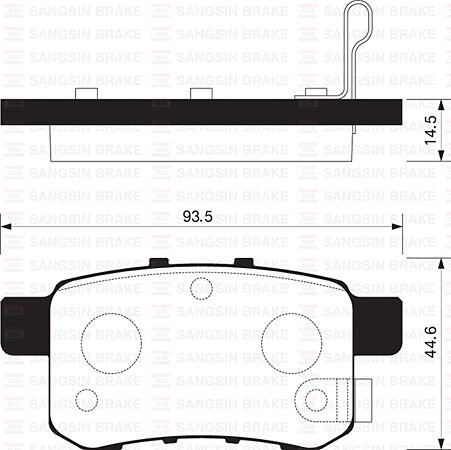 ARKA FREN BALATA HONDA ACCORD 2.0L R20A3 CU1 08->