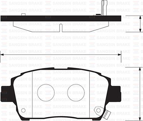 ÖN FREN BALATA TOYOTA YARIS 1.3L 2NZ-FE NCP10 japon üretim 99-02 / 1.0L 1SZFE SCP10 Arkalar disk ti pi ise 03-05 abs li araçlar için