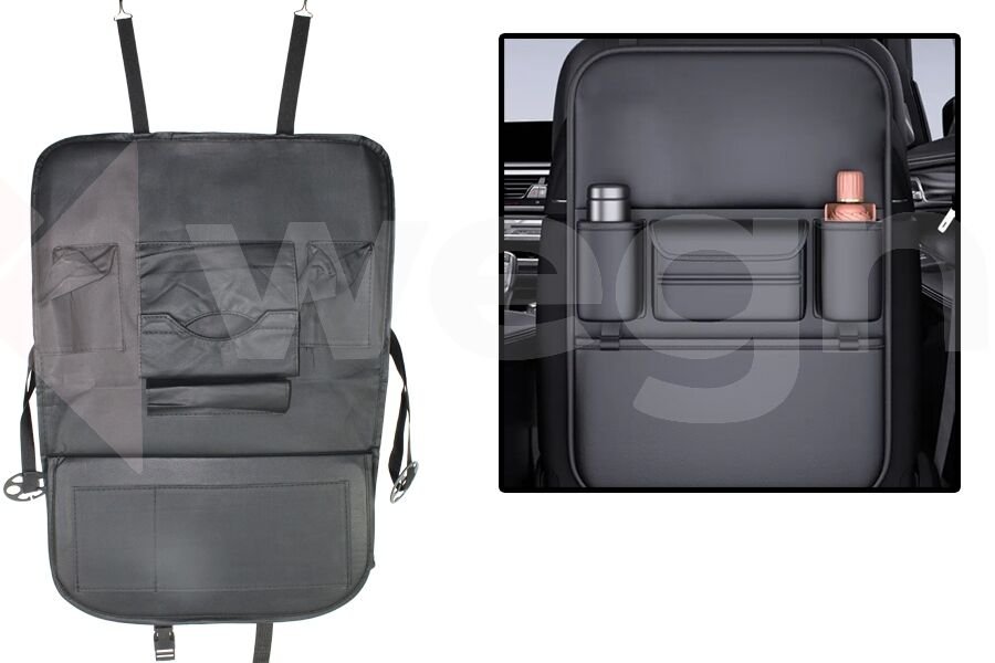 ARAÇ İÇİ KOLTUK ARKASI ORGANİZERİ SİYAH