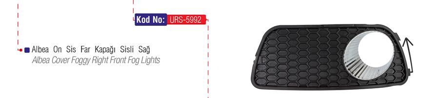 SİS FAR ÇERÇEVESİ KAPAĞI SİSLİ SAĞ ALBEA 05 >