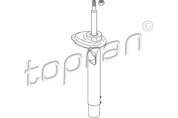 AMORTISOR ON SOL GAZLI BMW E46 97>05