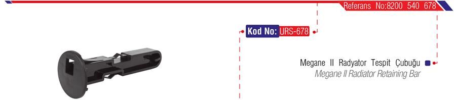 RADYATÖR TESPİT ÇUBUĞU MGN II AT