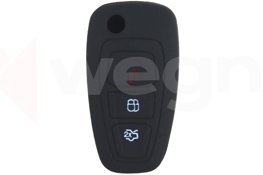 KONTAK ANAHTAR KUMANDA KORUYUCU KILIF SİLİKON FORD TRANSIT-MONDEO-FOCUS-RANGER-C MAX-S MAX SİYAH
