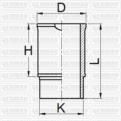 MOTOR GÖMLEĞİ STD R12 1300 CC.