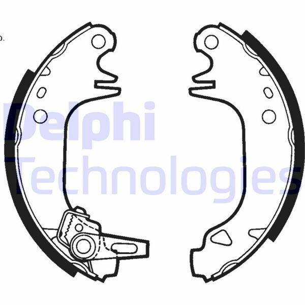 ARKA FREN PABUÇ BALATA PEUGEOT P106 91>04 P205 83>98 P309 86>93 CITROEN SAXO 96>04 AX 86>98 180x30m m