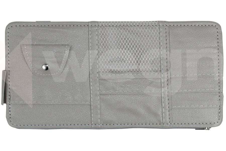 ARAÇ İÇİ GÜNEŞLİK ORGANİZERİ KILIFI GRİ