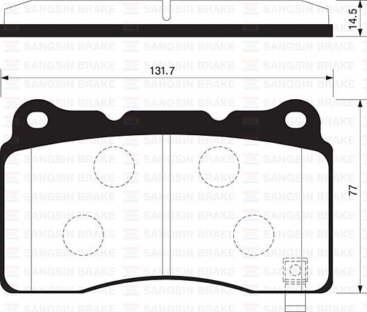 DİSK FREN BALATASI ÖN HONDA CIVIC 2.0 08-15>
