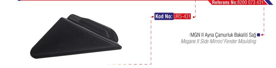 DIŞ AYNA ÜÇGEN BAKALİTİ SAĞ MGN II