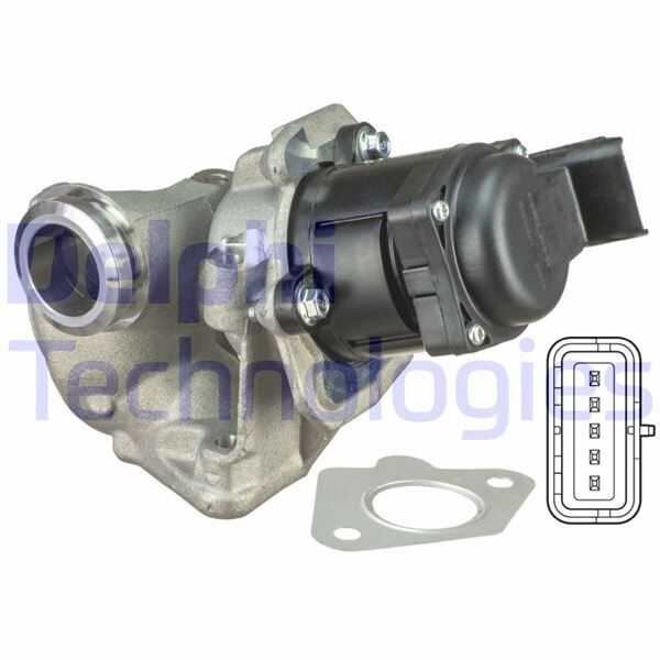 EGR VALFİ BERLINGO-C3-C4-C5-JUMPY-XSARA-P1007-P206-P207-P307-EXPERT-PARTNER 1.6 HDI FIESTA VI 03>11 C MAX FOCUS II 04>11 FUSION 03>12 1.6TDCI VOLVO V70 III S80 II 10> S40 II V50 05> 1.6TD