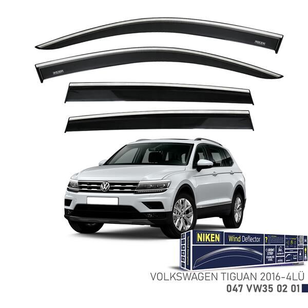 KROMLU CAM RÜZGARLIĞI VW TIGUAN 2016- 4LÜ