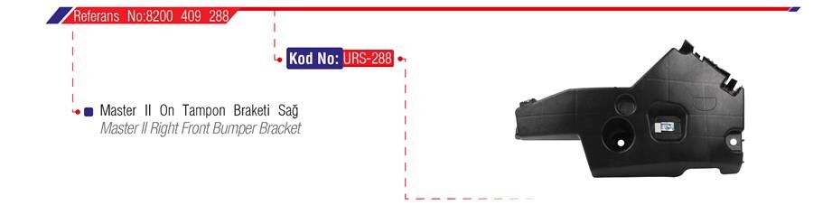 ÖN TAMPON BAĞLANTI BRAKETİ SAĞ MASTER II 04-10