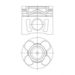 MOTOR PİSTON SEGMAN 0.40 69.60 mm DOBLO-FİORİNO-LINEA-GRANDE PUNTO-ASTRA 1.3D MJET 1.3 CDTI EU RO 5
