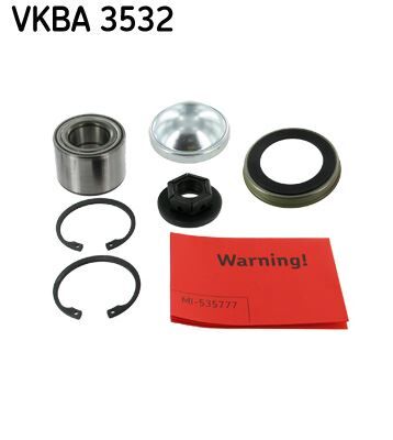 ARKA TEKER RULMANI FIESTA V 01>08 FOCUS I 98>04 FUSION 02>12 MAZDA II 03>07 ABS SET