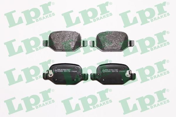 ARKA FREN BALATASI FIAT 500L 12> 0.9 1.3DMTJ 1.4 1.6D MTJ