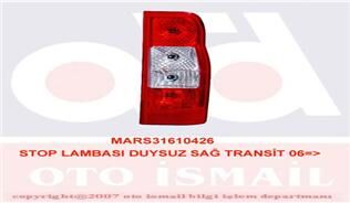 STOP LAMBASI DUYSUZ SAĞ TRANSİT V348-V347 06>14
