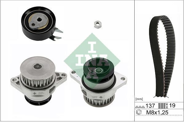DEVİRDAİMLİ TRİGER SETİ 137x19 POLO 96-00 -IBIZA 1.6 AEA-AEE-ALM