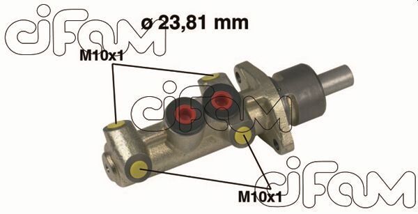 ANA MERKEZ LOGAN 1.6-1.8-2.0 91-01 MGN I 2.0 16V 96-03 23.81mm