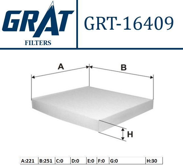 KABIN FILTRESI -  (TEKLI) - ( HYUNDAI   SANTAFE 06/11 / SONATA 06/11 / MAGENTIS 06/ )