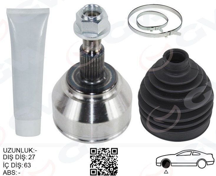 ÖN AKS KAFASI DIŞ SAĞ-SOL KUGA I 08>13 2.0 TDCI