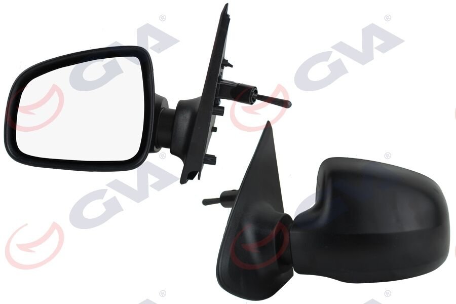 DIŞ DİKİZ AYNASI SOL SANDERO STEPWAY 12> MEKANİK SİYAH KAPAK KONVEKS VM-6804L