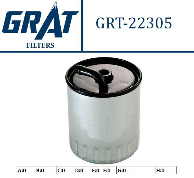 YAKIT FILTRESI (MERCEDES  OM611-OM612 / C-SERISI (W203) 01-07 / CLK (C209) 02-09 )