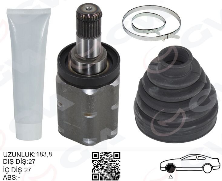 AKS KAFASI ON IC SOL BMW X5 E53 00>06