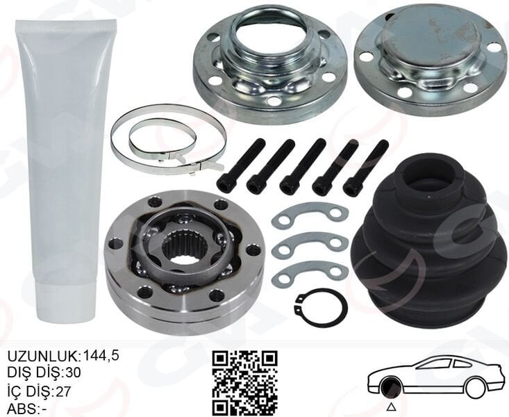 AKS KAFASI IÇ SAĞ/SOL BMW E46 E87 E90 E83 E91 SANZIMAN TARAFI