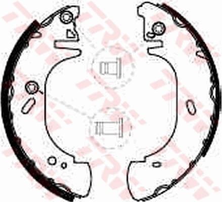 ARKA PABUÇ BALATA TRASNSIT T15 2.0 2.5D 2.5Dİ 91-94 TRASNSIT T15 2.5DI 2.5TDI 94-00 280x63