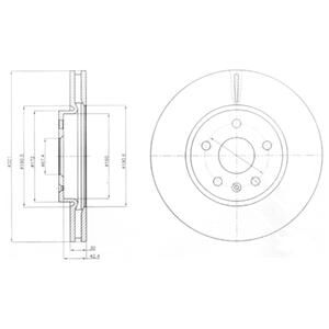 ÖN FREN AYNASI INSIGNIA A 08> SAAB 9-5 YS3G 10> 17 JANT 321x30x5DLxHAVALI 13502214-569422