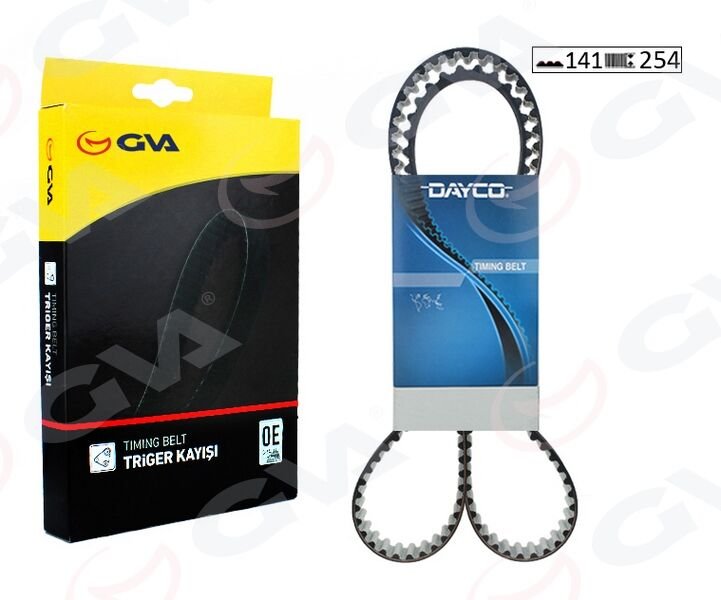 TRİGER KAYIŞI 141x254 PEUGEOT 207 CC SW 308 3008 BERLINGO C3 1.6HDI 8V 08 > FORD C-MAX FIESTA