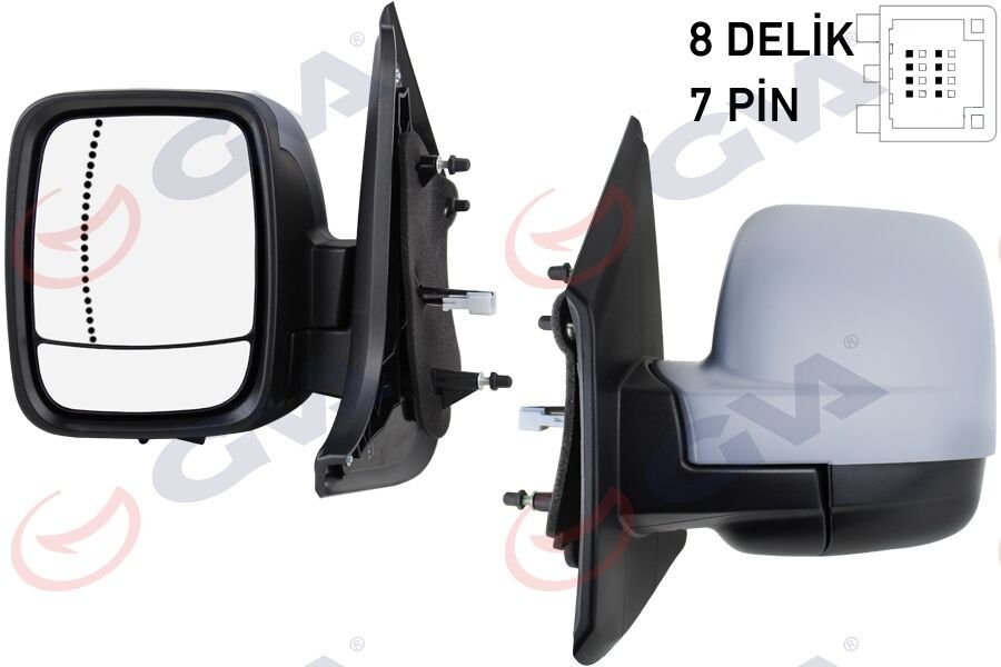 DIŞ DİKİZ AYNASI SOL TRAFIC III 15> ELEKTRİKLİ ISITMALI ASTARLI ASFERİK 5 FİŞ VM-976EHPAL 5 FİŞ VM-976EHPAL