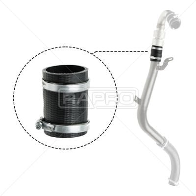 TURBO HORTUMU FORD FOCUS-C MAX 04> 2.0 TDCİ KÜÇÜK 1 PARCA ORTA