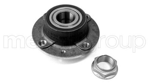 ARKA TEKER PORYASI KOMPLE CITROEN C5 01>08 4 BİJON