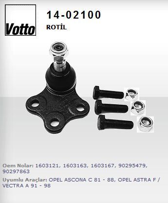 ROTIL ( OPEL   ASTRA F / VECTRA A / ASCONA B / C )
