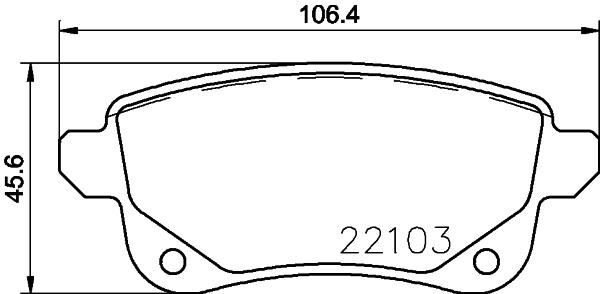ARKA BALATA RENAULT MEGANE IV 15> ESPACE V 15> MEGANE IV GRANDTOUR 16> TALISMAN 15> NISSAN JUKE 19>