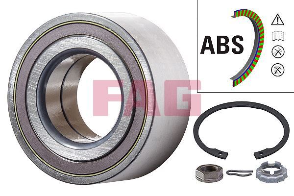 ÖN TEKER RULMANI P307-P206-P306-P205-P405-P406-PARTNER-BERLINGO-XSARA 82x36x42