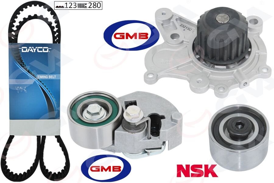 TRİGER KAYIŞ SETİ DEVİRDAİM HYUNDAI ACCENT ADMIRE GETZ MATRIX 1.5L D3EA CRDİ 02-05 / SANTAFE 2.0L CRDİ 01-05 / SONATA 2.0L D4EA CRDİ DİZEL 06-11 / KIA CARENS. CERATO