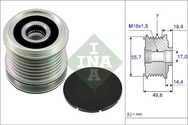 ALTERNATOR KASNAGI MERCEDES W203 S203 CL203 W204 C209 R171