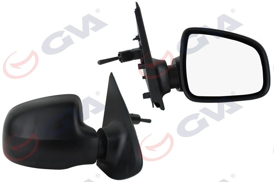 DIŞ DİKİZ AYNASI SAĞ SANDERO STEPWAY 12> MEKANİK SİYAH KAPAK KONVEKS VM-6804R