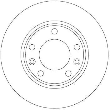 ARKA FREN DİSKİ PEUGEOT P308 13>21 249x35x5DL DOLU