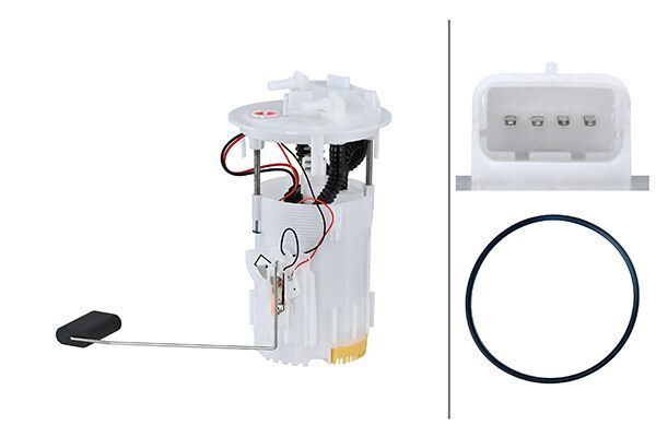 YAKIT DEPO SAMANDIRASI MERCEDES CITAN W415 12> . RENAULT KANGOO II K9K 1.5 dCi 08> CIFT CIKIS