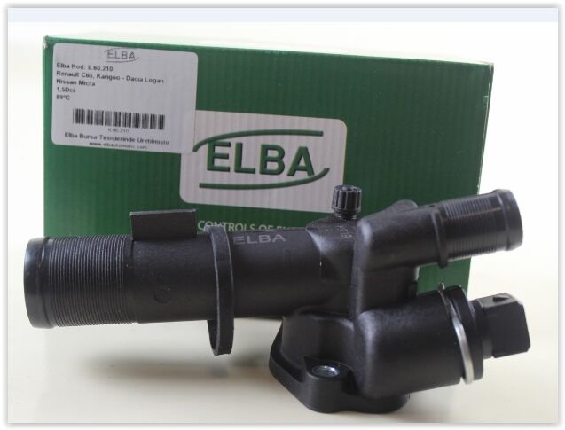 TERMOSTAT 89C KOMPLE / MÜŞÜRLÜ RENAULT CLIO-MEGANE-KANGOO-LOGAN 1.5dCi