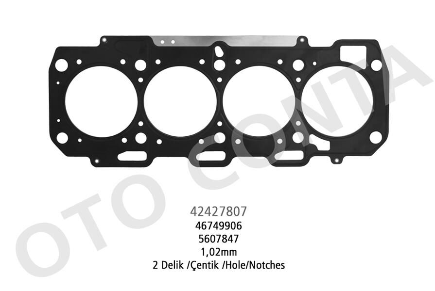 SKC ÇELİK 2 DELİK DOBLO 1.9 JTD