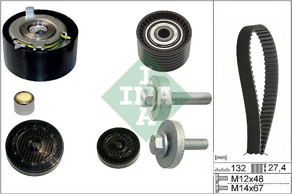 EKSANTRİK GERGİ KİTİ MGN II-III-CLIO III-LGN II-III-SCENIC-FLUENCE-MODUS 1.6 16V K4M 7701477014