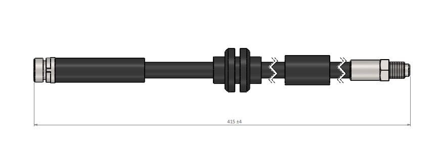 FREN HORTUMU ARKA FORD FOCUS/C-MAX 04>