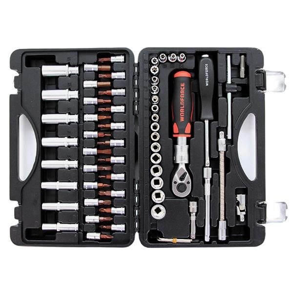 LOKMA TAKIMI 60 PARÇA S-ULTRA 1/4 UZATMALI CIRCIR GARAJ EKİPMANLARI HIRDAVAT