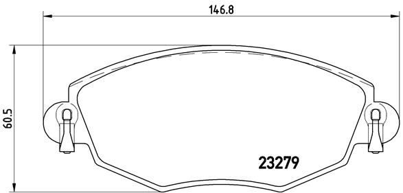 ON FREN BALATASI MONDEO III 00>07 JAGUAR X TYPE 04>09