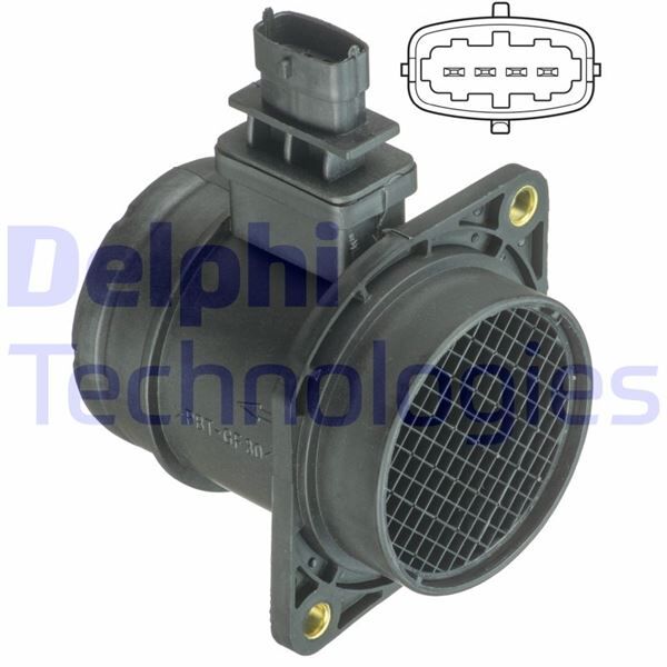 HAVA KÜTLE ÖLÇER DEBİMETRE FIAT DOBLO 05> GRANDE PUNTO 05>10 LİNEA 07> BRAVO II 07>14 ALFA ROMEO MITO 09> 147 05>10 1.3JTD 1.9JTD