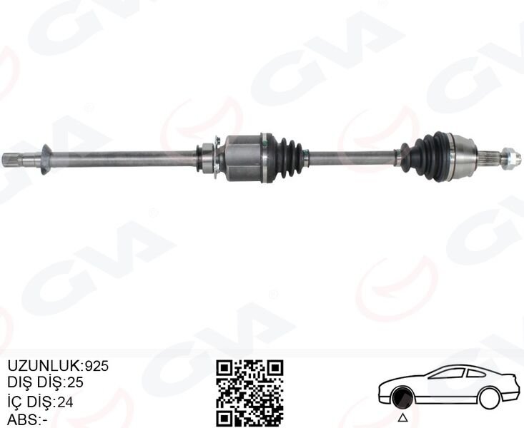 KOMPLE AKS SAĞ LINEA 1.3 MTJ 07- 90HP MİLSİZ