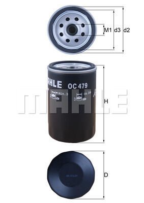 YAĞ FİLTRESİ FORD ESCORT/FOCUS/MONDEO/MAZDA 1.25-1.4-1.6 BENZİN UZUN TİP ESKİ MODEL
